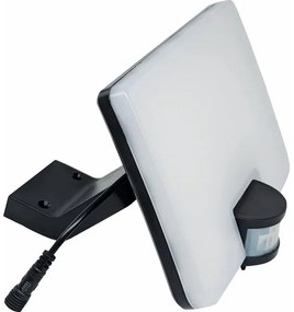 LED Solárne nástenné svietidlo so senzorom LED/12W/3,7V 4000 mAh IP54