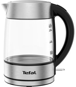 Rýchlovarná kanvica Tefal Glass KI772D38 čierná(použité)