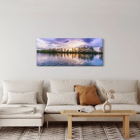 Obraz jazera (120x50 cm)