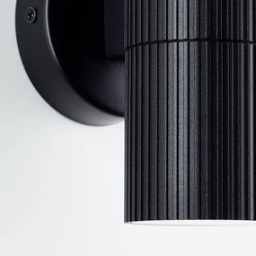 Brilliant - Vonkajšie nástenné svietidlo KEOLA 2xGU10/10W/230V IP44 čierna