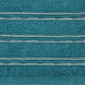 BAVLNENÝ UTERÁK JONAS 50X90 CM TYRKYSOVÁ