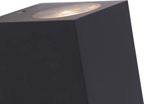 Inteligentné nástenné svietidlo sivé z plastu vrátane 2 Wifi GU10 - Baleno