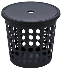 Okrúhly kôš na bielizeň Springfield M čierny