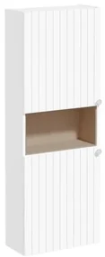 Kúpeľňová skrinka nízka VitrA Root 55x155x25 cm biela mat ROOTN55BI