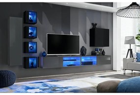 Obývacia Stena Switch Xxvi Grafit/Čierna