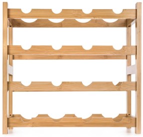 G21 Bambusový stojan na víno, 16 fliaš