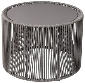 Kovový okrúhly záhradný odkladací stolík ø 49 cm Rope – Blomus