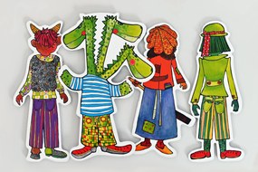MARIONETINO Sada bábok a kulís – Drak a strašidlá