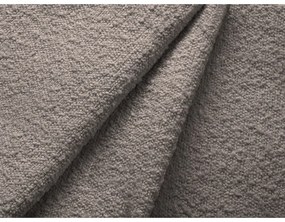 Sivý vankúš na gauč z textílie buklé Poppy – Micadoni