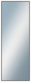 DANTIK - Zrkadlo v rámu, rozmer s rámom 50x140 cm z lišty Hliník čierna (7022021)