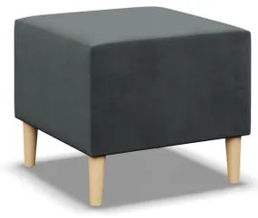 Taburetka BLANK Elegant tmavosivá