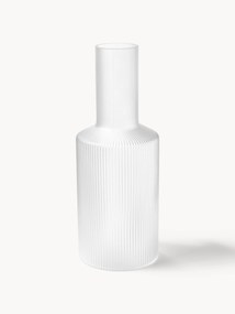 Ručne fúkaná karafa's reliéfnym vzorom Ripple, 1 l