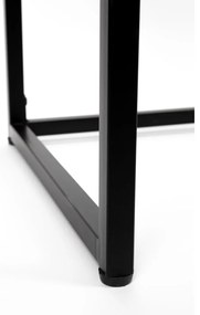 Čierny konzolový stolík 40x120 cm Guuji – White Label