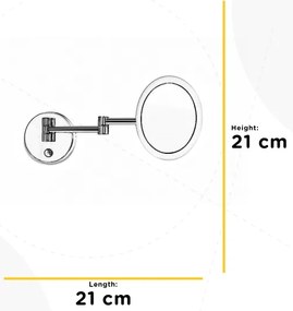 ONLI - LED Nástenné kosmetické zrkadielko RIM LED/4,2W/230V 4000K IP44