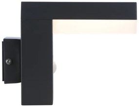 Globo 34186WS - LED Vonkajšie svietidlo so senzorom OSKARI LED/9,5W/230V IP44