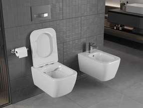 Mexen STELLA, závesné wc s pomaly padajúcim WC sedátkom, 51 x 35 cm, biela, 30680900