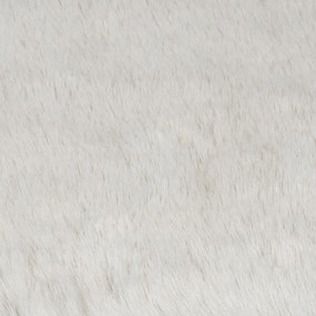 Biela syntetická kožušina 200x290 cm Ivy Luxury Fur – Flair Rugs