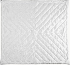 Ručne prešívaný kazetový paplón z vlny alpaky Farm & Craft, extra teplý