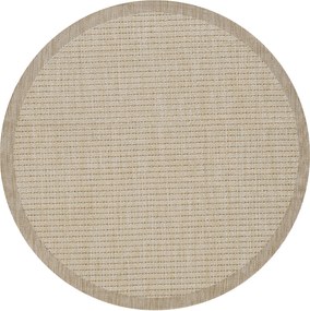 Ayyildiz, Kusový koberec Giza 1410 Beige kruh, 160x160 (priemer) kruh, béžová, chodba / predsieň