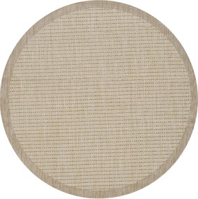 Ayyildiz, Kusový koberec Giza 1410 Beige kruh, 200x200 (priemer) kruh, béžová, chodba / predsieň
