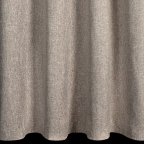 EUROFIRANY ZÁVES NA KRÚŽKOCH ADELINA 140X250 CM BÉŽOVÁ