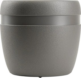PLASTOVÝ KVETINÁČ LUNA CLASSIC 33X30 CM ANTRACITOVÁ