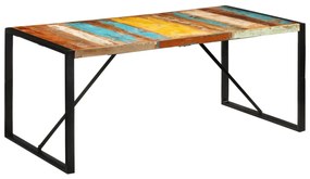 Jedálenský stôl 175x90x76 cm recyklovaný masív 351693