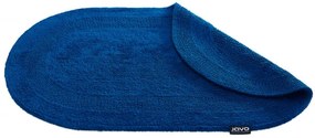 Kúpeľňový koberček Javo Cotton tmavotyrkysový ovál