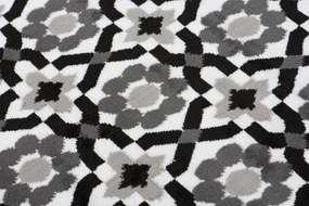 TA Koberec Z645F WHITE MAYA PP EYM Sivý Obdĺžnikový Rozmer: 160x220 cm