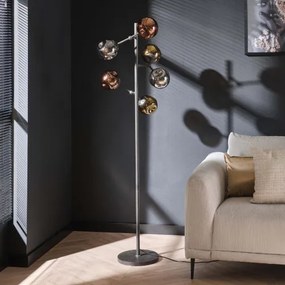 Stojaca lampa 77-77 6L Molecule Mix Glass  - Komfort-nábytok