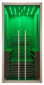 Sanotechnik - CARBON 1 - infrasauna pre 1 osobu, 100 x 130 x 195 cm