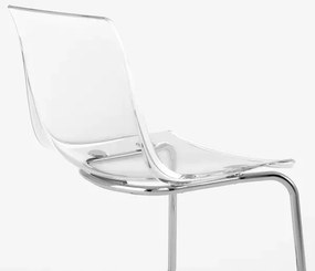 IKEA TOBIAS Priehľadné operadlo stoličky