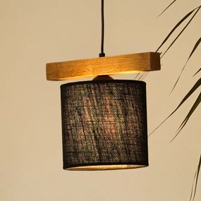 Brilagi - Luster na lanku FOREST 1xE27/15W/230V borovica/čierna