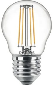 LED žiarovka Philips E27 4,3W/40W 470lm 2700K