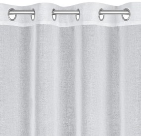 ZÁCLONA NA KRÚŽKOCH LENA 350X250 CM BIELA