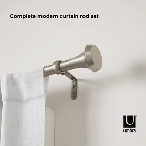 Oceľová roztiahnuteľná garniža 91 - 183 cm Ella - Umbra