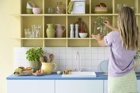 Žltý keramický tanier MYNTE LEMONADE 19,5 cm