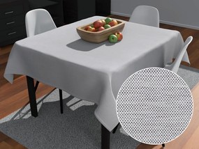 Biante Teflónový štvorcový obrus TF-067 Sivý režný 80x80 cm