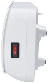 SOLIGHT Nástenný keramický ohrievač, 2000W, biela