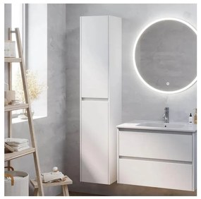 Kúpeľňová skrinka MOLDE 174 cm biela