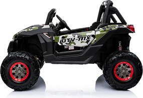 LEAN CARS Elektromobil Jeep XMX603 4x4 v kamuflážnom laku