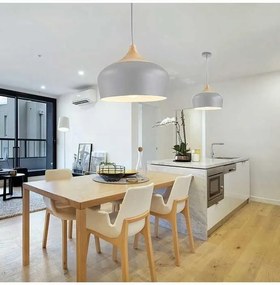 Stropné svietidlo BARI sivé