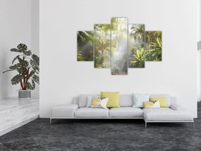 Obraz - Tropický dažďový prales (150x105 cm)