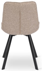 PROXIMA.store - Čalúnená jedálenska stolička RICK 2 FARBA: sivá, MATERIÁL: pletená