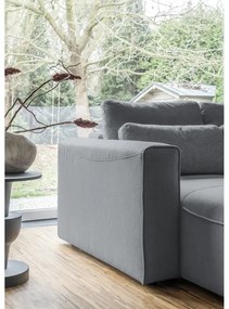 Sivá rozkladacia rohová pohovka (do "U") Homely Tommy – Miuform