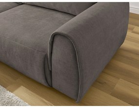 Hnedá rohová pohovka Aden – Bobochic Paris