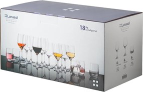 Štartovací set pohárov 18 ks - Anno Premium Glas Lunasol - 322102
