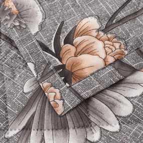 Letná prikrývka FLORVEX 140x200 cm, sivá