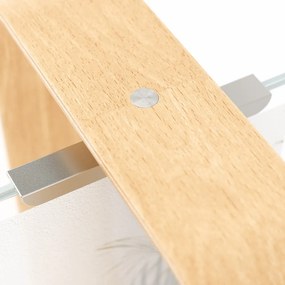 Drevený stojací rámček v prírodnej farbe 19x24 cm Bellwood – Umbra