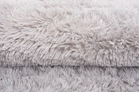 TA Koberec LIGHT GREY LIGHT GREY SILK Sivý Obdĺžnikový Rozmer: 80x150 cm
